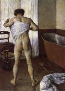 Gustave Caillebotte The man in the bath France oil painting artist
